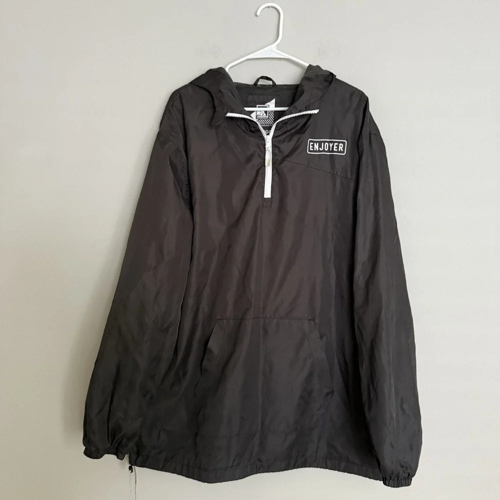 K2 Ski Jacket Windbreaker Men's Size XL Snowboard Black True Northwest Authentic